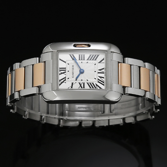 CARTIER(USED) 탱크 앙글레즈 콤비 스몰