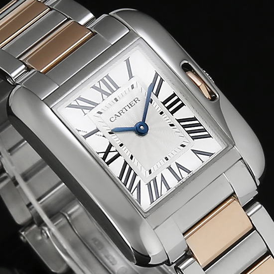CARTIER(USED) 탱크 앙글레즈 콤비 스몰