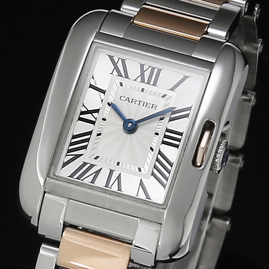 CARTIER(USED) 탱크 앙글레즈 콤비 스몰