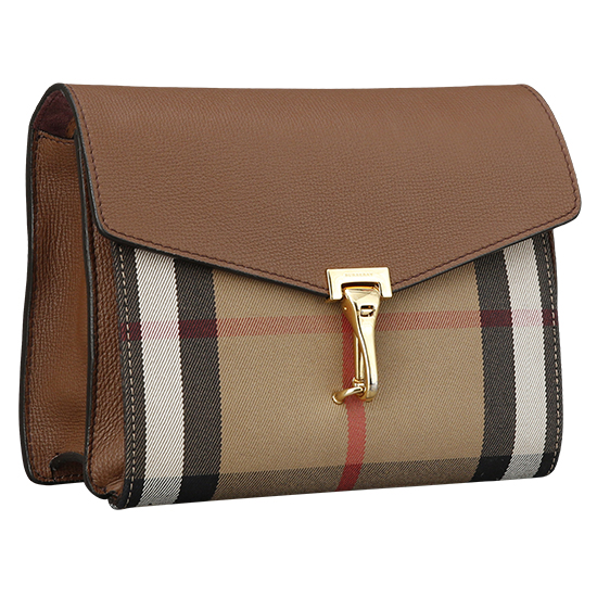 BURBERRY(USED)하우스체크 브라운 크로스백