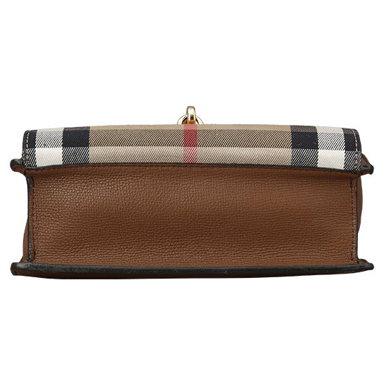 BURBERRY(USED)하우스체크 브라운 크로스백