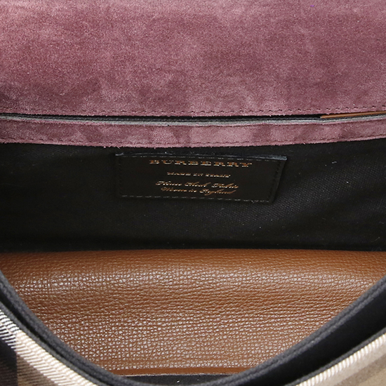 BURBERRY(USED)하우스체크 브라운 크로스백