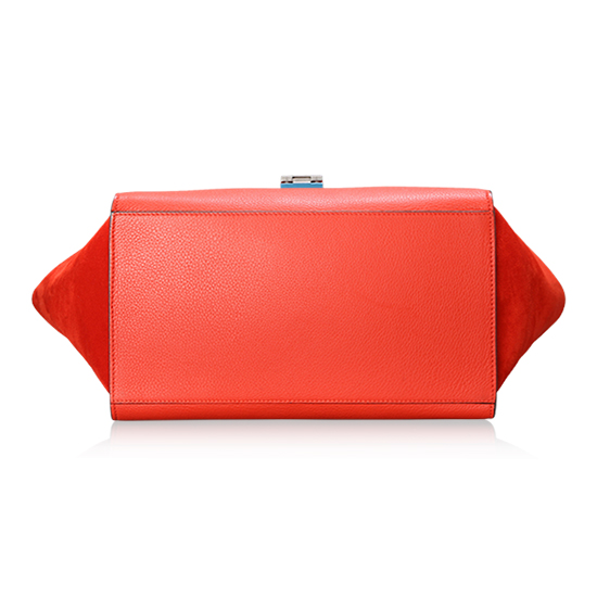 CELINE(USED)트라페제 레드 토트백