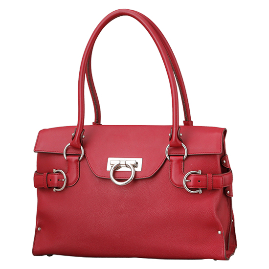 FERRAGAMO(USED)간치니 숄더백