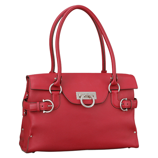 FERRAGAMO(USED)간치니 숄더백