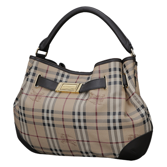 BURBERRY(USED)노바체크 토트겸 숄더백