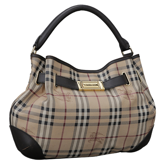 BURBERRY(USED)노바체크 토트겸 숄더백