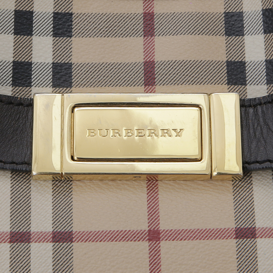 BURBERRY(USED)노바체크 토트겸 숄더백