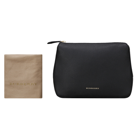 BURBERRY(USED)하우스 체크 레더 숄더백