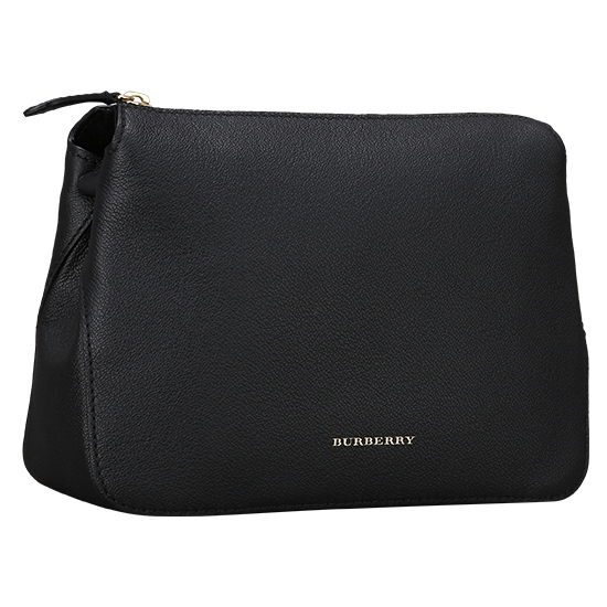 BURBERRY(USED)하우스 체크 레더 숄더백