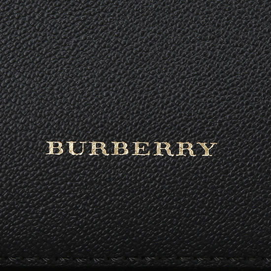 BURBERRY(USED)하우스 체크 레더 숄더백