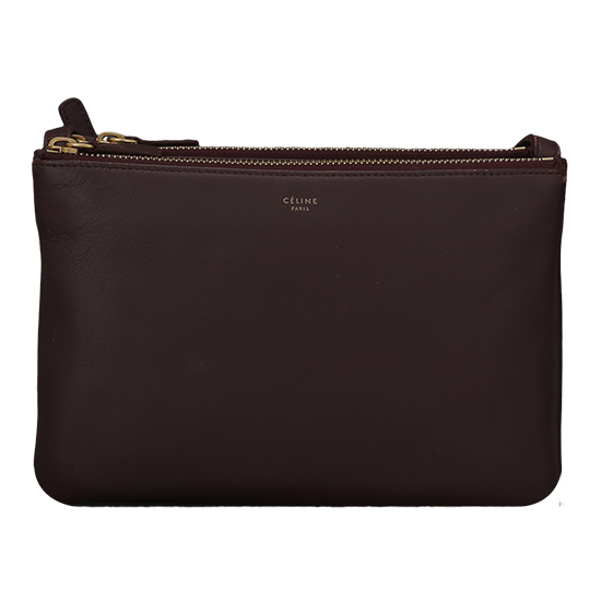 CELINE(USED)트리오백 버건디