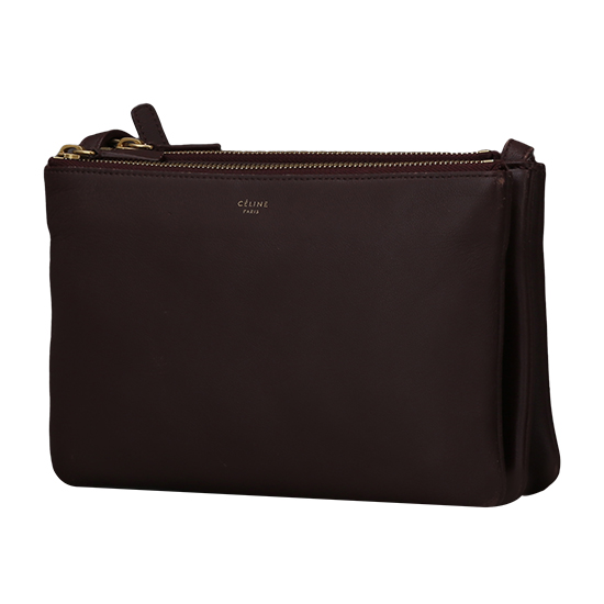 CELINE(USED)트리오백 버건디