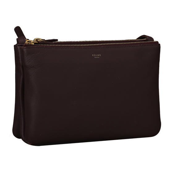 CELINE(USED)트리오백 버건디