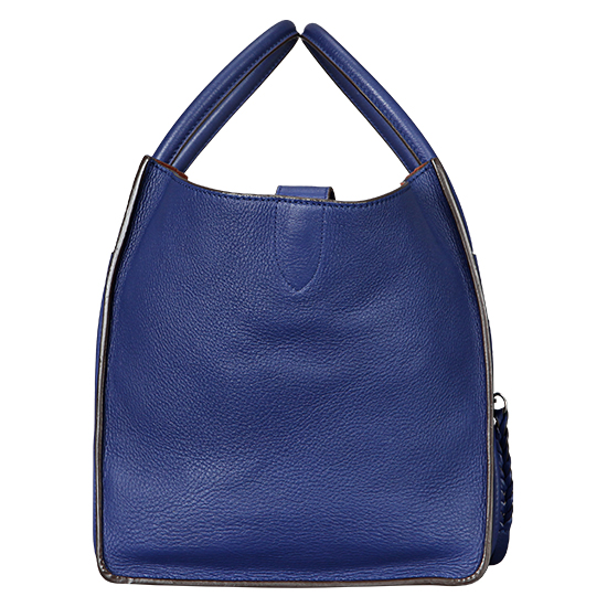 CELINE(USED)팬텀 러기지 블루 토트백