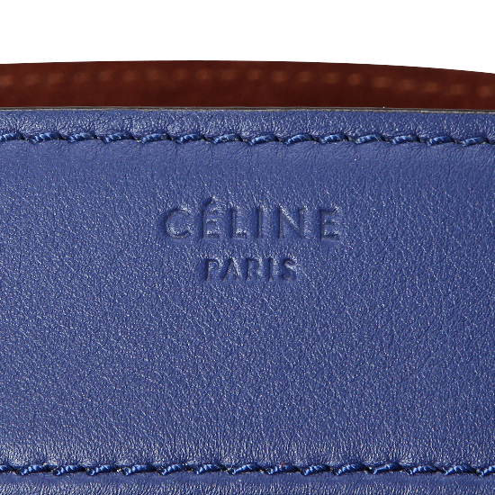 CELINE(USED)팬텀 러기지 블루 토트백