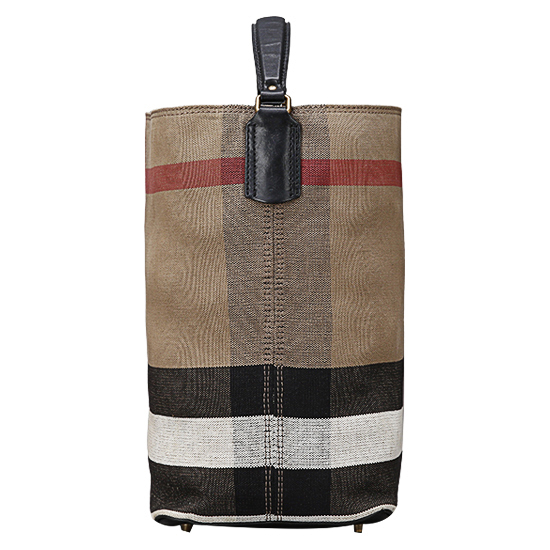 BURBERRY(USED)애쉬비 캔버스 체크 호보백