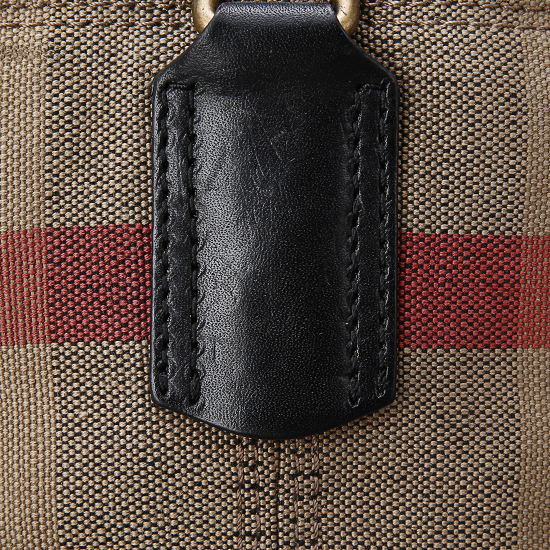 BURBERRY(USED)애쉬비 캔버스 체크 호보백