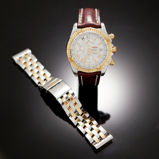 BREITLING(USED)크르노멧 에볼루션 콤비