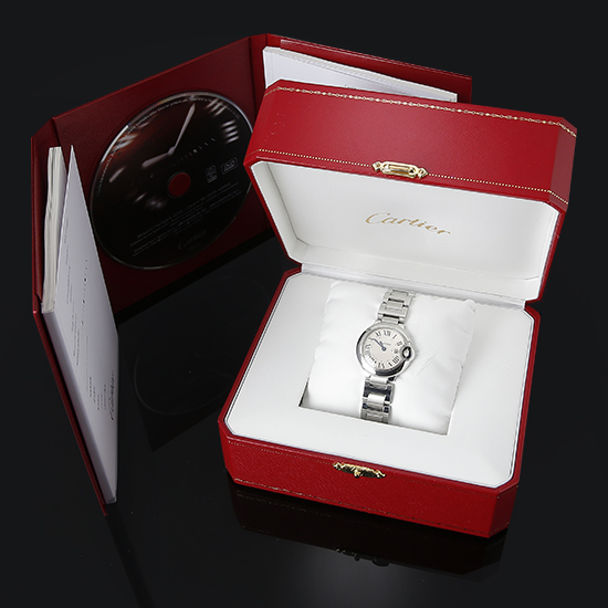 CARTIER(USED) 발롱블루 스틸 28