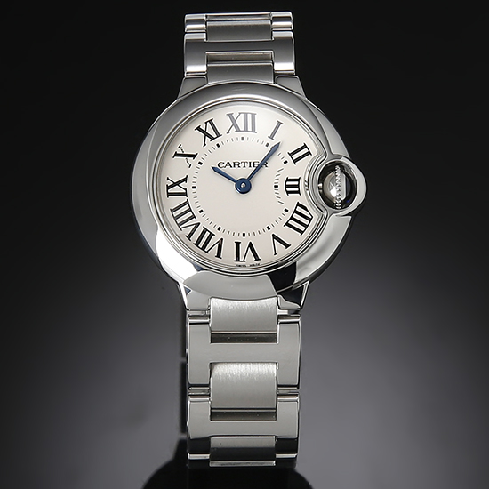 CARTIER(USED) 발롱블루 스틸 28