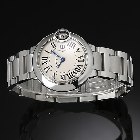 CARTIER(USED) 발롱블루 스틸 28