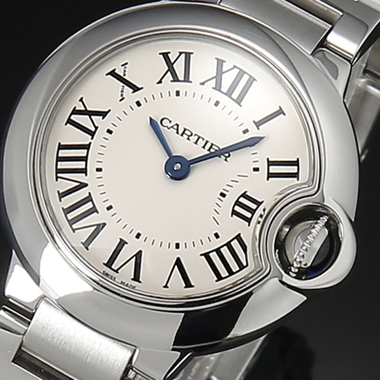 CARTIER(USED) 발롱블루 스틸 28