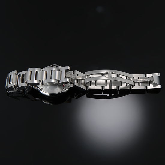CARTIER(USED) 발롱블루 스틸 28 다이아인덱스