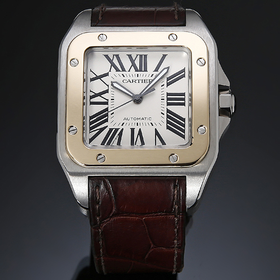 CARTIER(USED) 산토스100 콤비 L