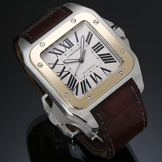 CARTIER(USED) 산토스100 콤비 L