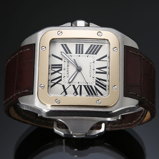 CARTIER(USED) 산토스100 콤비 L
