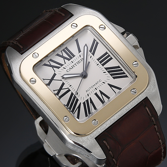 CARTIER(USED) 산토스100 콤비 L