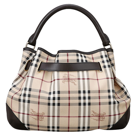BURBERRY(USED)노바체크 토트겸 숄더백