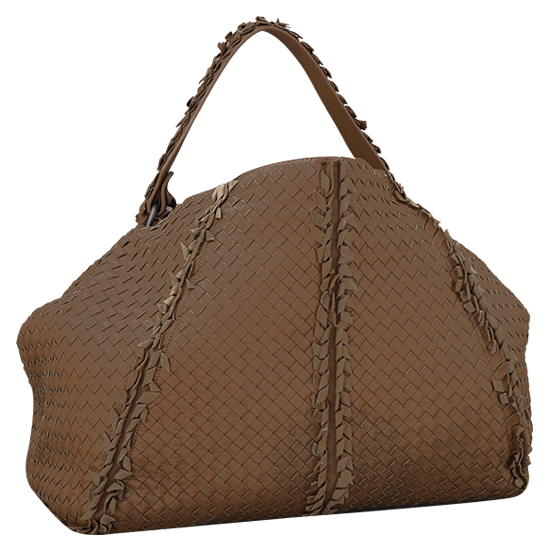 BOTTEGA VENETA(USED)위빙 브라운 토트겸 숄더백