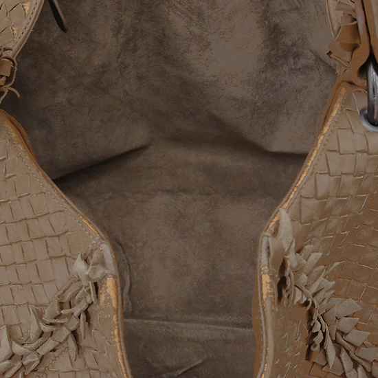 BOTTEGA VENETA(USED)위빙 브라운 토트겸 숄더백