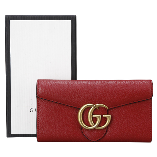 GUCCI(USED) 구찌 GG로고 마몽트 장지갑
