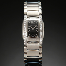 BVLGARI(USED) 아시오마 스틸 다이아베젤