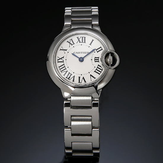 CARTIER(USED) 발롱블루 스틸 28