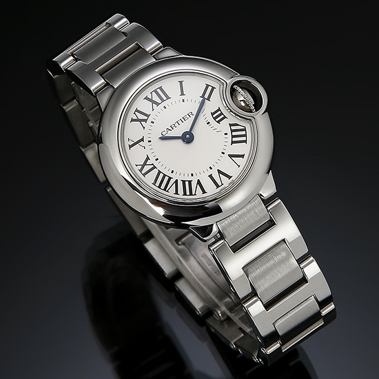 CARTIER(USED) 발롱블루 스틸 28