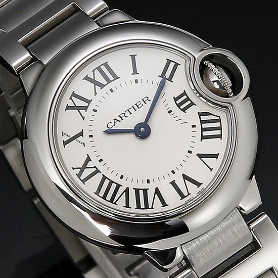 CARTIER(USED) 발롱블루 스틸 28