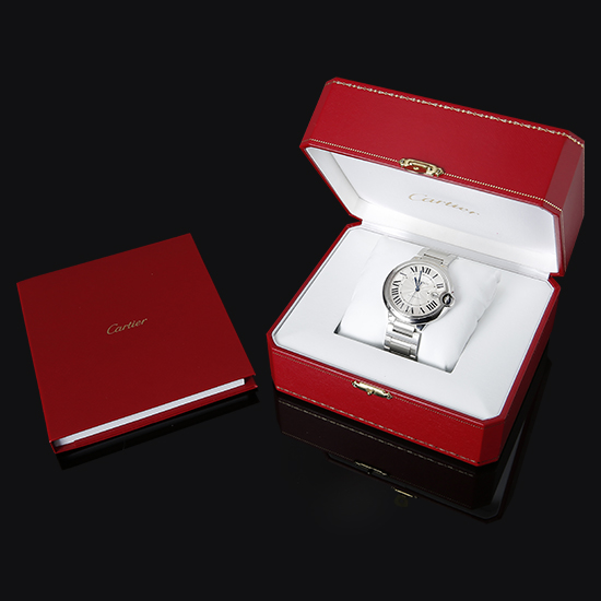 CARTIER(USED) 발롱블루 스틸 42