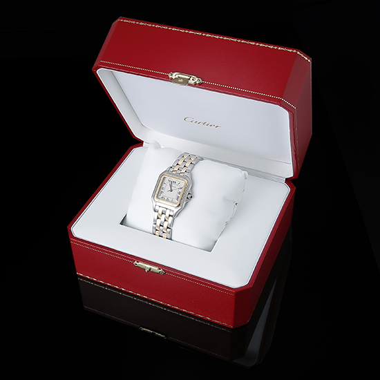 CARTIER(USED) 펜더 2라인 콤비 미듐
