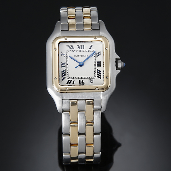 CARTIER(USED) 펜더 2라인 콤비 미듐