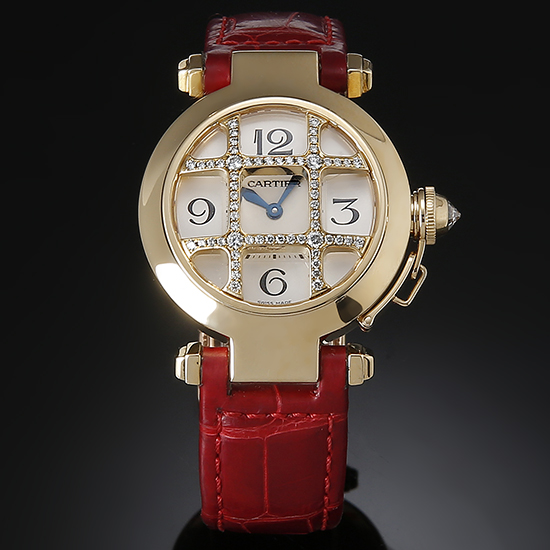 CARTIER(USED) 파샤 그리드 다이아 오토