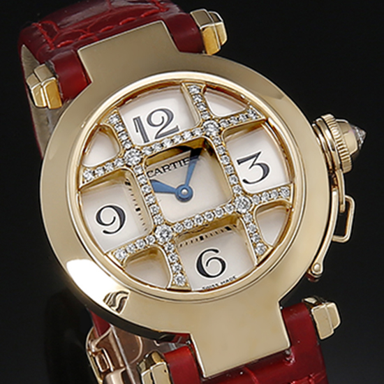 CARTIER(USED) 파샤 그리드 다이아 오토