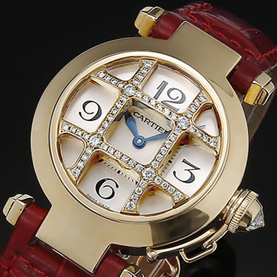 CARTIER(USED) 파샤 그리드 다이아 오토