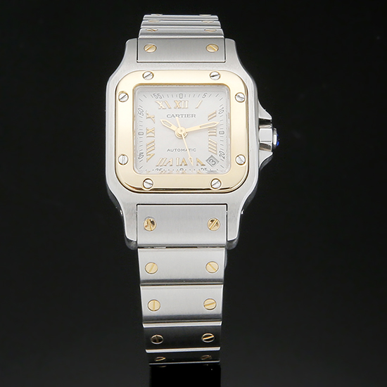 CARTIER(USED)산토스 갈베 콤비 스몰