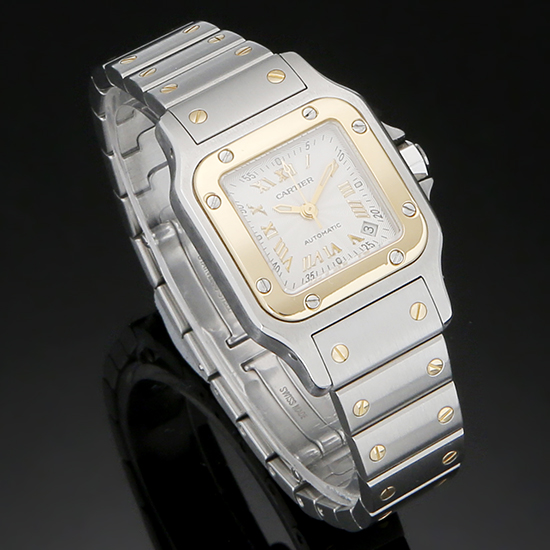 CARTIER(USED)산토스 갈베 콤비 스몰