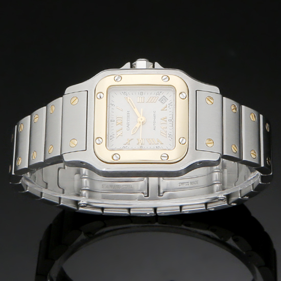 CARTIER(USED)산토스 갈베 콤비 스몰