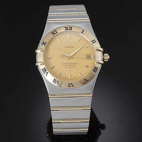 OMEGA(USED) 컨스틸레이션 콤비 풀바